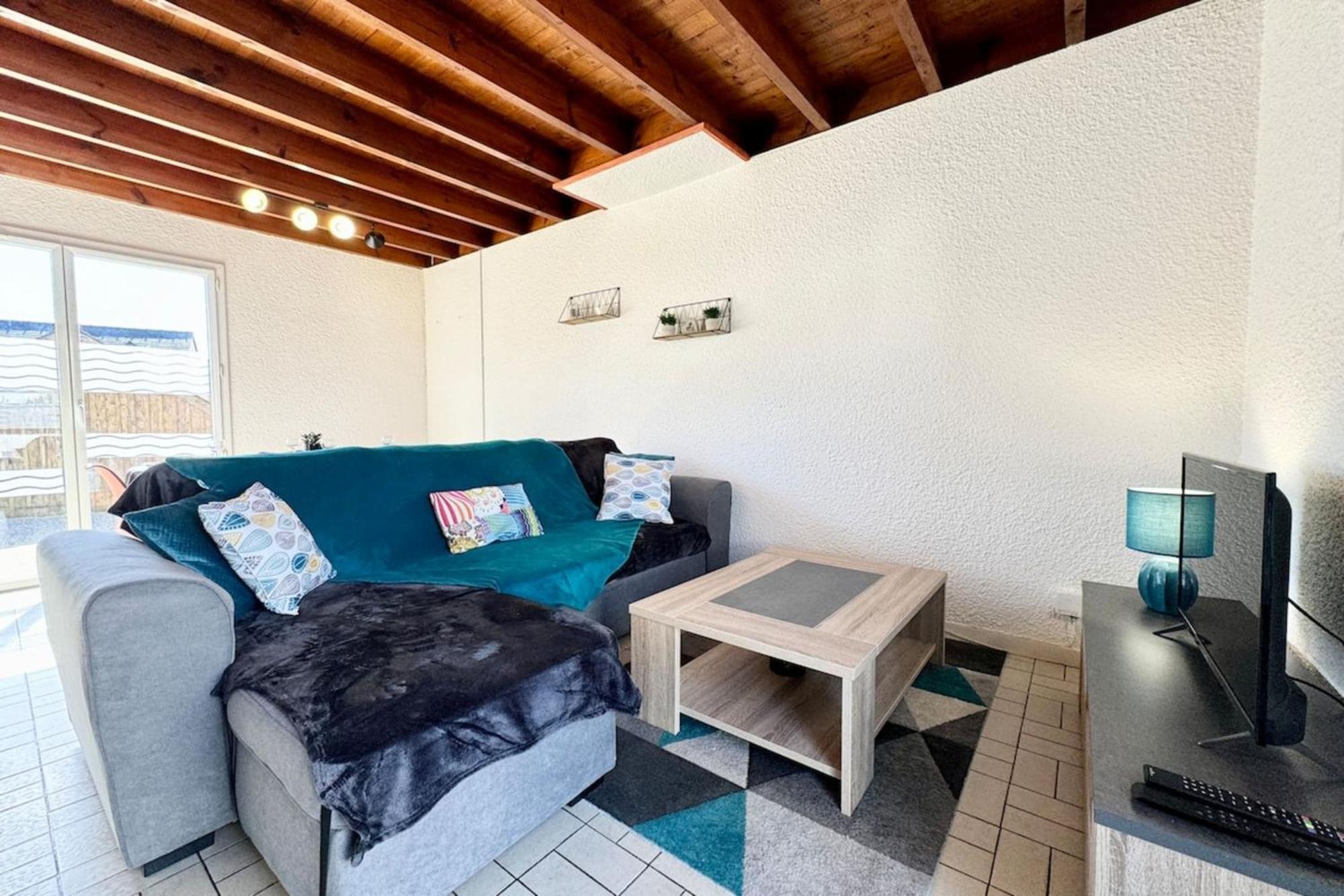 Charmante Maisonnette Terrasse - Proche Plages غيديل المظهر الخارجي الصورة